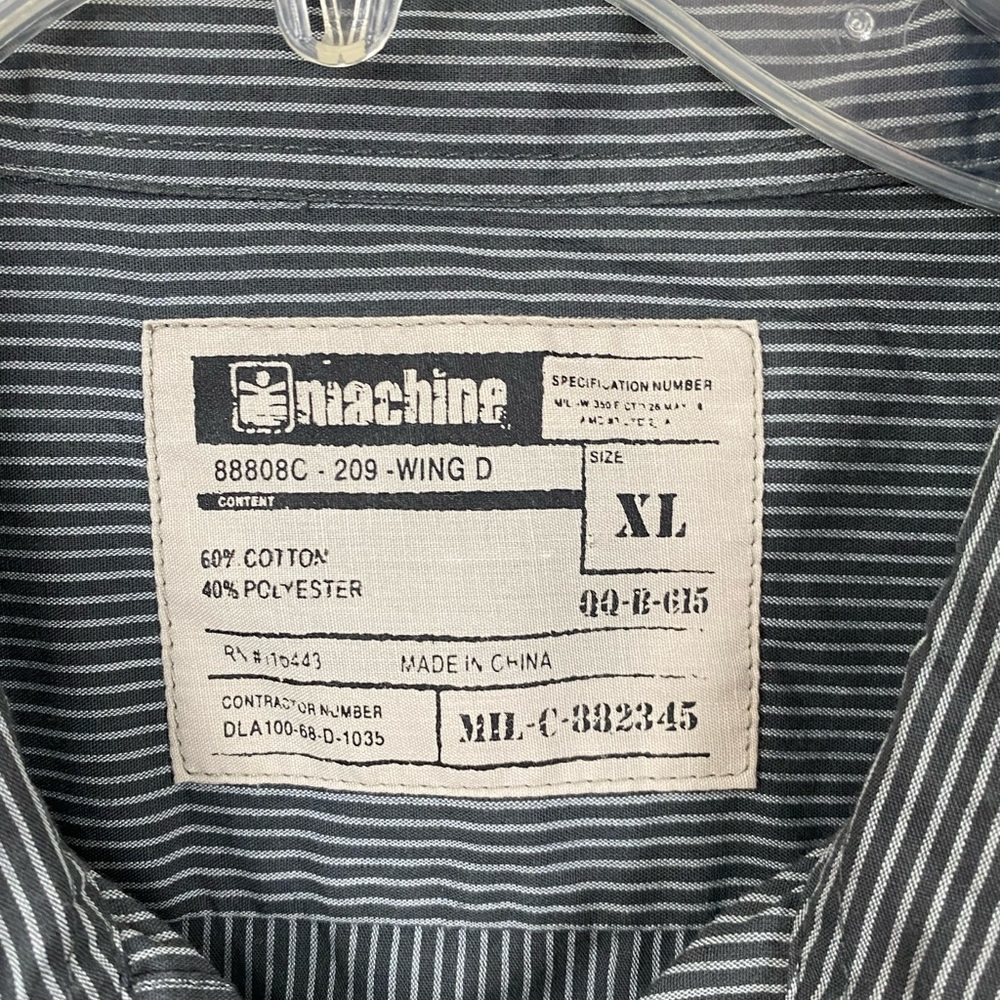 Striped Button Down Shirt - Picture 4 of 5